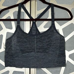Seamless Support Cami Sports Bra - All In Motion Heathered Black